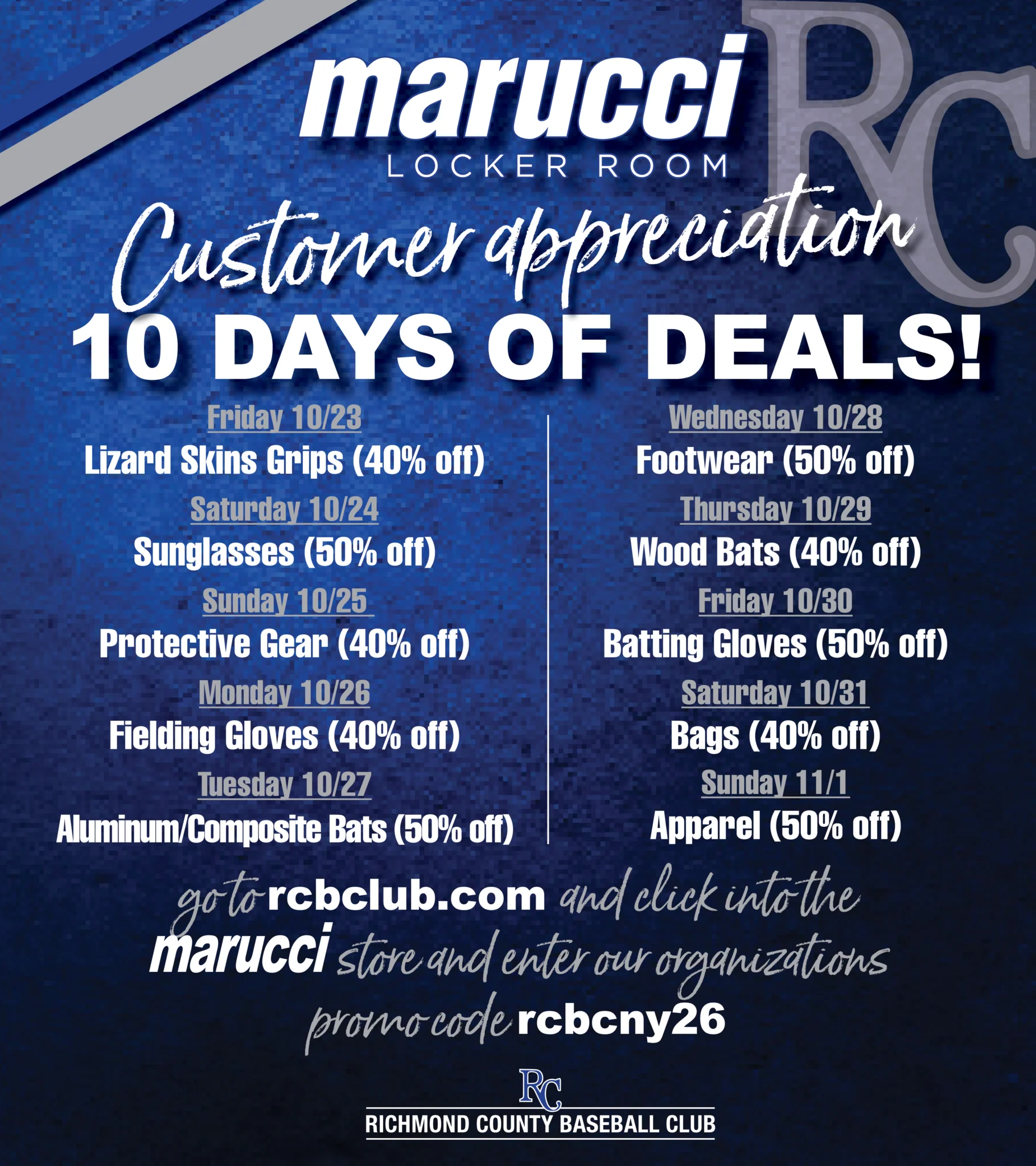 RCBC FAN CUSTOMER APPRECTIATION 2026